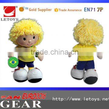Football Doll, funny boy doll, souvenir for kids, gift for fans