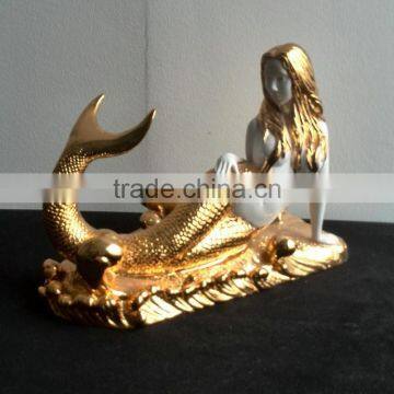 Polyresin Beautiful Girl Figure Decoration photo-2