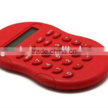 Oval shaped Calculator with soft touch