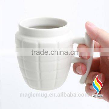 High Quality Ceramic Grenades Shaped Coffee Mug photo-2