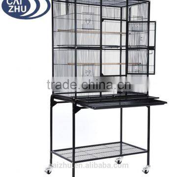63" Inch Indoor Bird Parrot Chinchillas Ferret Cage Cockatiel House W/Stand Metal Wheel photo-2