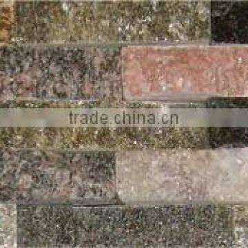 FSSW-355 Mix Color Quartz Culture Stone Cladding