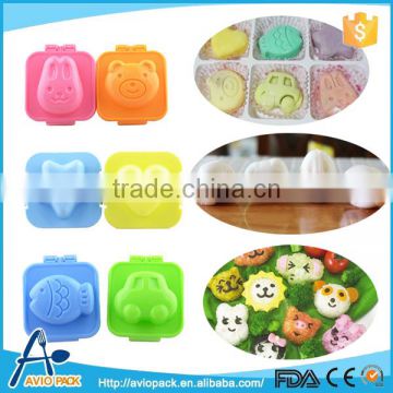 Plastic cute sushi rice mold for making baby foods