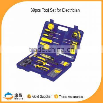 Gold Supplier High Quality 39 pcs Electricians Tool Kit