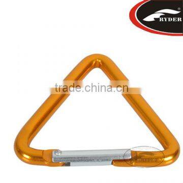 Colorful Anodic Oxidation Camping Triangle Shape Karabiner