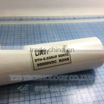 0.035uf 30000V DC Supper Capacitor/35nf 30KV DC High Voltage Capacitor 50Khz