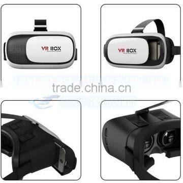 3D VR Box Headset for 3D Video Watching / Virtual Reality Glasses 4.5 - 6 inch with Controller Available