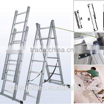 Aluminum Folding Scaffold Multi-Purpose Ladder 12.5-Feet / 350 lb photo-3