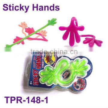 TPR mini sticky hands toy for children