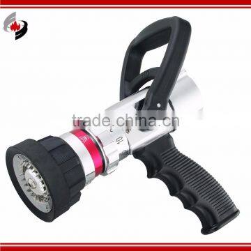 Fire safety equipment pistol grip spray nozzle fire