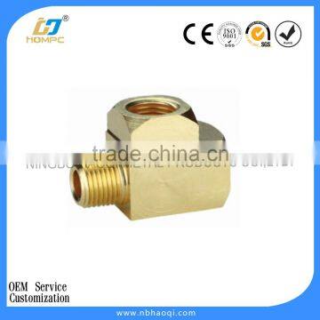 Brass Forged Male Female Street Run Tee For Pipe Fitting