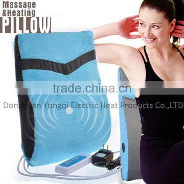 Vibrating Massage Heat Back Pad with multi temperature setting and timer