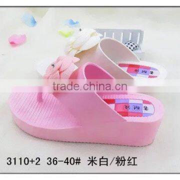 latest fashion high heel flip-flop for ladies