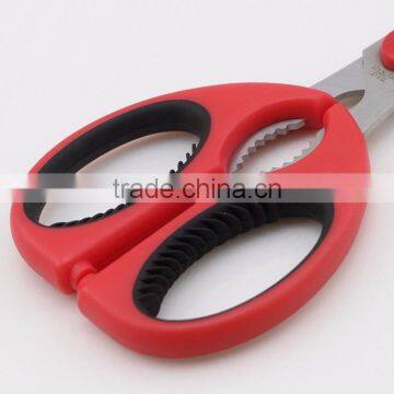 Stainless Steel Comfortable Red Handle Kitchen Shears photo-2