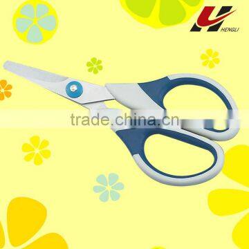 5" 2Cr13 S/S Soft handle scissors L592