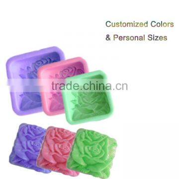 Bulk Soap Items Decorative 3d Pattern Mold Loaf Silicone Mold Soap photo-6