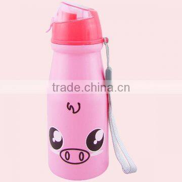 450ML Carton Plastic Sport Water Bottle With Straw photo-3