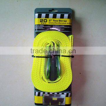 Towing Strap With Hooks - Car Tow Strap - 5 TON 6 TON 7 TON 8 TON 9 TON 10 TON - TS50W60X4.6HA photo-2