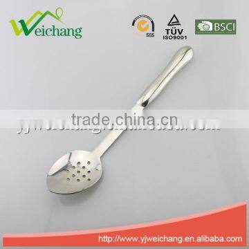 WCJ517C SLOTTED SPOON,STAINLESS STEEL, Welding,high Quality,mirror,finishing photo-3