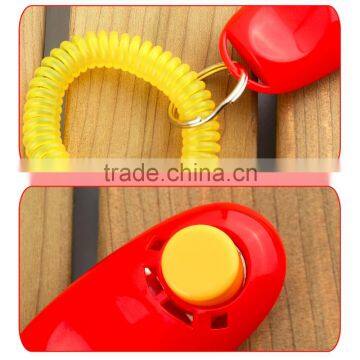 Dog Pet Click Clicker Training Obedience Agility Trainer Aid Wrist Strap photo-2