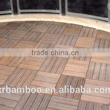 Outdoor Strand Woven Decking Tile Unit Dark Carbonized Bamboo Flooring With Matt Finish For Contractor and Wholesaler Dealer photo-2