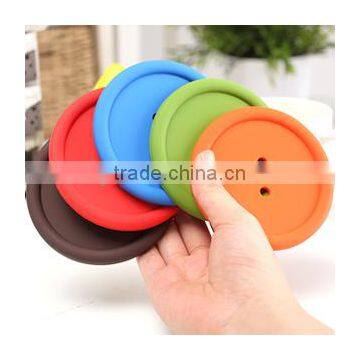 Hot Selling Custom Round Shaped Cup Silicone Coaster for Sale photo-3