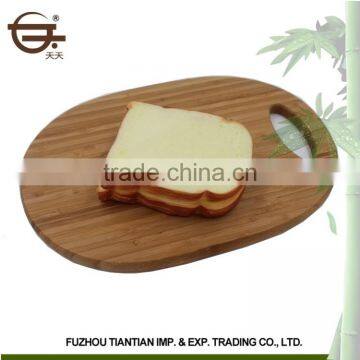 Promotion Kitchen bamboo cutting board with handle
