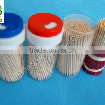 65*2mm Birch Wooden Bulk Toothpicks