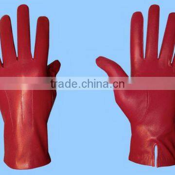 LAMBSKIN LEATHER DRESS GLOVES