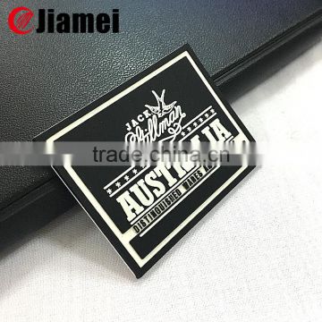 Machine making silicone heat transfer 3d rubber label for garment