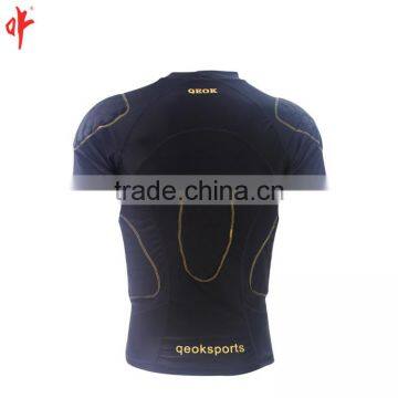 Wholesale Protective Amvercian Stlye Padded Rugby Jersey photo-3
