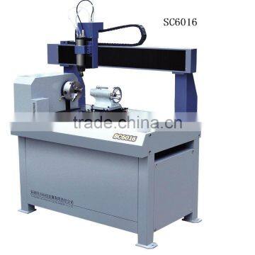 SUDA cheap Cylinder CNC Engraver with rotary device