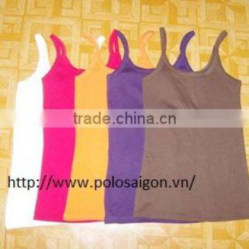 Wholesale Women Tank Top, 100% Cotton photo-2