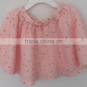 Baby Girl Pink Color Printed Skirt for Autumn