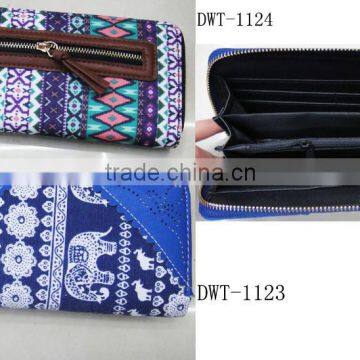 Lady New Cotton Canvas Diversity Hot Wallet photo-2