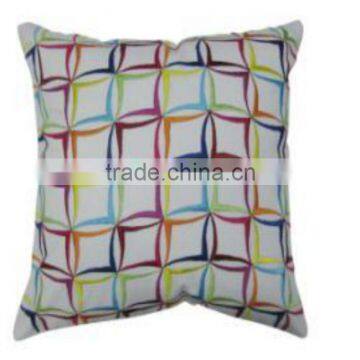 Beautiful Creative Design Multi Embroidered cushion cover