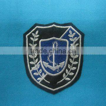 machine made felt embroidery badge
