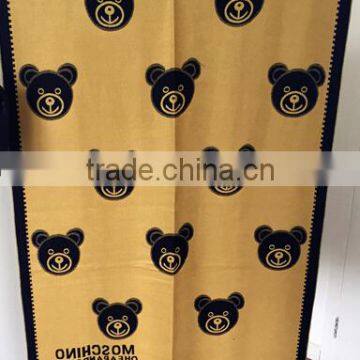 2017 New Model Yong Ladies Scarf Printed Bear Pattern Imitated Cashmere Material 190*65cm Girl Cappa photo-6