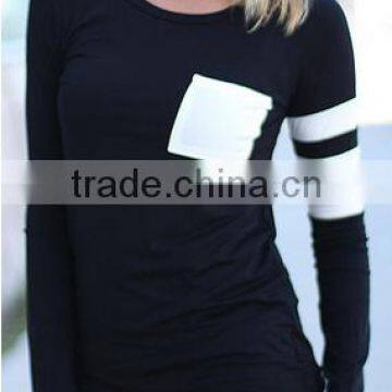 Customized Women Fitted Long Sleeve T-shirt photo-2