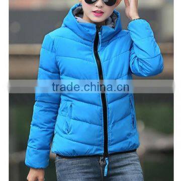 2015 New Fashion Portable Outdoor Women Short Padded Jacket photo-4