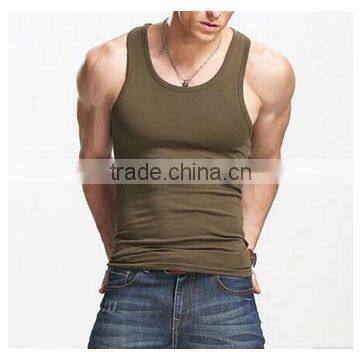 Cheap Promotional Custom Design Bodybuilding Mens Tank Top Man Vest photo-3