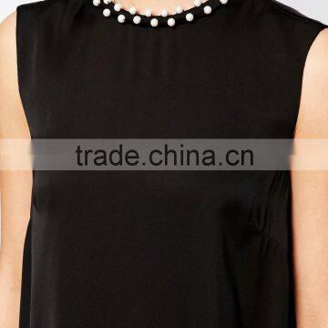 French Connection Dress With Encrusted Neckline photo-3