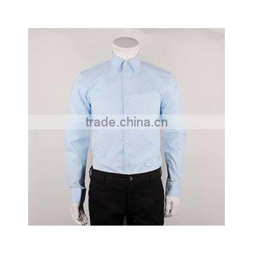 Premium Breathable Elegant New Fashion Men's Blue Formal Suit Shirt