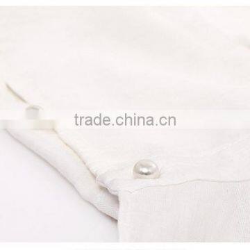 Cheap Woman 3/4 Long Sleeven White Shirts Summer 2017 photo-3