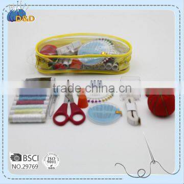 D&D Needlework materials PVC Zipper Pouch Sewing Kit With Sewing Notions Accessories