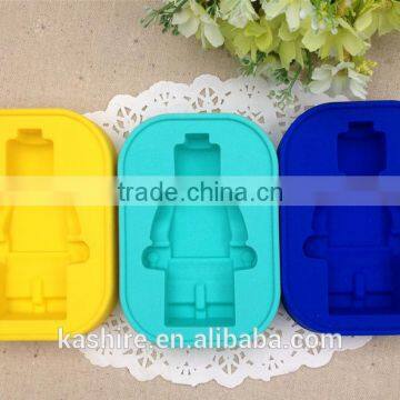 High Quantity Eco-friendly Single Robot Shape Silicone Chocolate Mould,soap Mold,diy Cake Mould photo-2