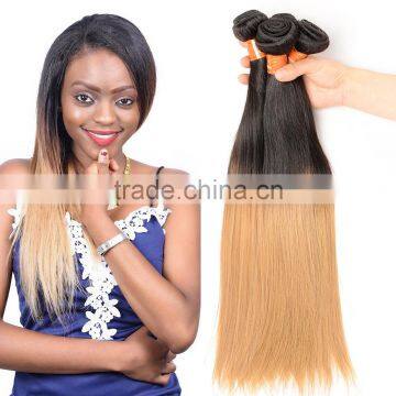 Hot Selling 1B 27 Ombre Color Hair,Darling Hair Weaving,Cheap Peruvian Hair Bundles