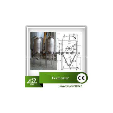 new product mingchen high quality Vertical conical wine fermenters/ stainless fermentation tank