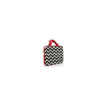 Pantone Apple Neoprene Laptop Tote , Hand-held Felt Laptop Case With Handle