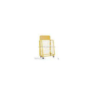 Wheeled Steel Retail Display Stands Wire Mesh Display Shelving 10-30kgs